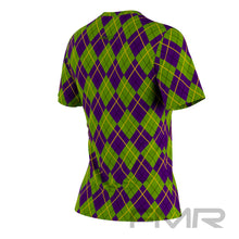 FMR Women's Mardi Gras Print Short Sleeve T-Shirt