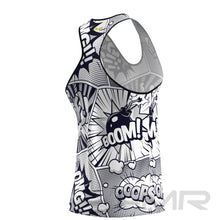 FMR Men's Black&White Comics Tank Top