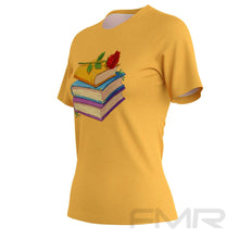 FMR Women's Princess Yellow Short Sleeve Running Shirt