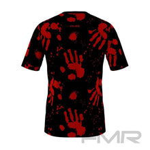 FMR Men's Blood Hand Short Sleeve Running Shirt