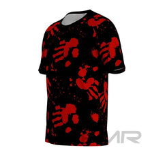 FMR Men's Blood Hand Short Sleeve Running Shirt