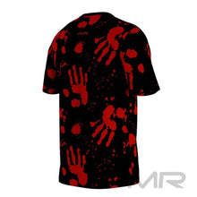 FMR Men's Blood Hand Short Sleeve Running Shirt