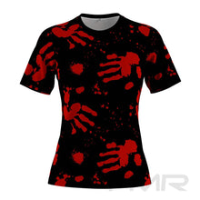 FMR Women's Blood Hand Short Sleeve Running Shirt