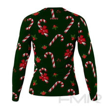 FMR Women's Candy Cane Long Sleeve Shirt