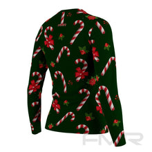 FMR Women's Candy Cane Long Sleeve Shirt