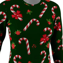 FMR Women's Candy Cane Long Sleeve Shirt