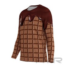 FMR Men's Chocolate Long Sleeve Running Shirt