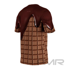 FMR Men's Chocolate Short Sleeve Running Shirt