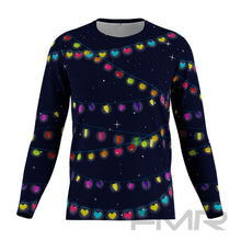 FMR Men's Christmas Lights Long Sleeve Shirt