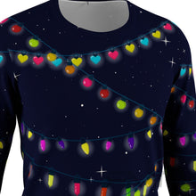 FMR Men's Christmas Lights Long Sleeve Shirt