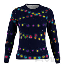FMR Women's Christmas Lights Long Sleeve Shirt