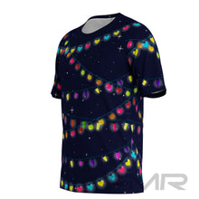 FMR Men's Christmas Lights Short Sleeve Shirt