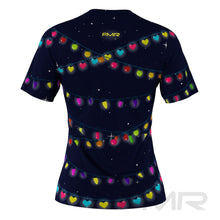FMR Women's Christmas Lights Short Sleeve Shirt