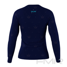 FMR Women's Princess Blue Long Sleeve Running Shirt
