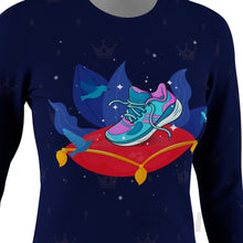 FMR Women's Princess Blue Long Sleeve Running Shirt