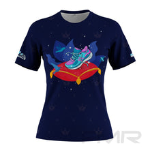 FMR Women's Princess Blue Short Sleeve Running Shirt