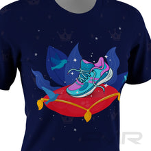 FMR Women's Princess Blue Short Sleeve Running Shirt