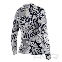 FMR Women's Black&White Comics Long Sleeve T-Shirt