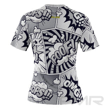 FMR Women's Black&White Comics Short Sleeve T-Shirt