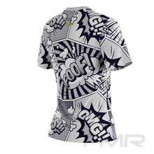 FMR Women's Black&White Comics Short Sleeve T-Shirt