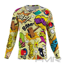 FMR Men's Comics Long Sleeve Running Shirt