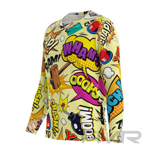 FMR Men's Comics Long Sleeve Running Shirt