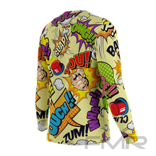 FMR Men's Comics Long Sleeve Running Shirt