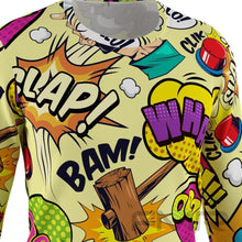 FMR Men's Comics Long Sleeve Running Shirt