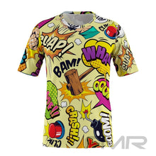 FMR Men's Comics Short Sleeve Running Shirt