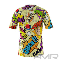 FMR Men's Comics Short Sleeve Running Shirt
