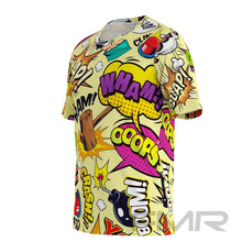 FMR Men's Comics Short Sleeve Running Shirt
