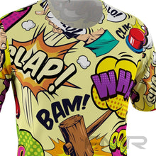 FMR Men's Comics Short Sleeve Running Shirt