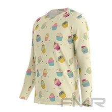 FMR Men's Cupcake Long Sleeve Running Shirt