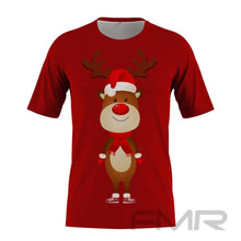 FMR Men's Deer Sweater Technical Short Sleeve Shirt