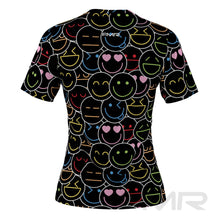 FMR Emoji Print Women's Short Sleeve T-Shirt