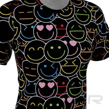 FMR Emoji Print Women's Short Sleeve T-Shirt