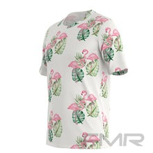 FMR Men's Flamingo Print Short Sleeve Shirt