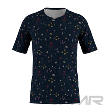 FMR Men's Floral Print Short Sleeve Shirt