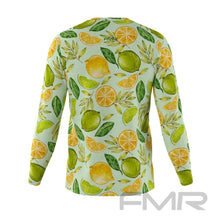 FMR Men's Lemon Leaves Long Sleeve Running Shirt