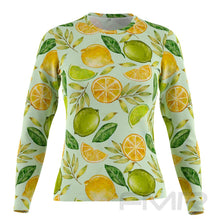 FMR Women's Lemon Leaves Long Sleeve T-Shirt