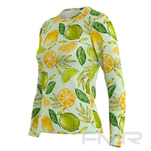 FMR Women's Lemon Leaves Long Sleeve T-Shirt