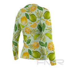 FMR Women's Lemon Leaves Long Sleeve T-Shirt