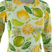 FMR Women's Lemon Leaves Long Sleeve T-Shirt
