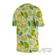 FMR Men's Lemon Leaves Short Sleeve Running Shirt
