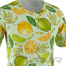 FMR Men's Lemon Leaves Short Sleeve Running Shirt