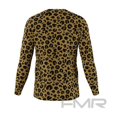 FMR Men's Leopard Print Long Sleeve Shirt