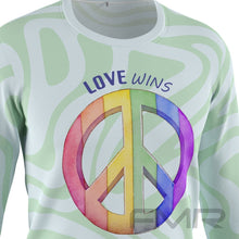 FMR Men's Love Wins Long Sleeve Running Shirt