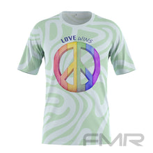 FMR Men's Love Wins Short Sleeve Running Shirt