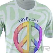 FMR Men's Love Wins Short Sleeve Running Shirt