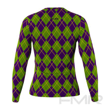 FMR Women's Mardi Gras Print Long Sleeve T-Shirt